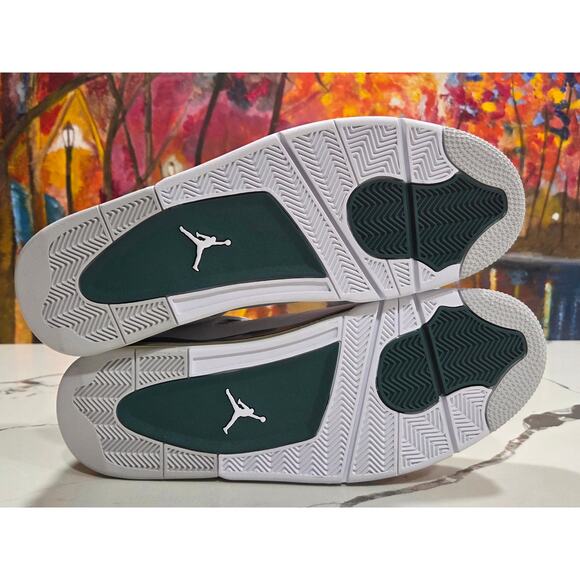 RARE Nike Air Jordan IV 4 Retro Oxidized Green Size 18 Men\'s FQ8138-103 main image 6